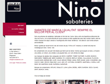 Tablet Screenshot of ninosabateries.com